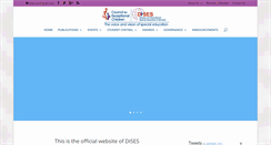 Desktop Screenshot of dises-cec.org